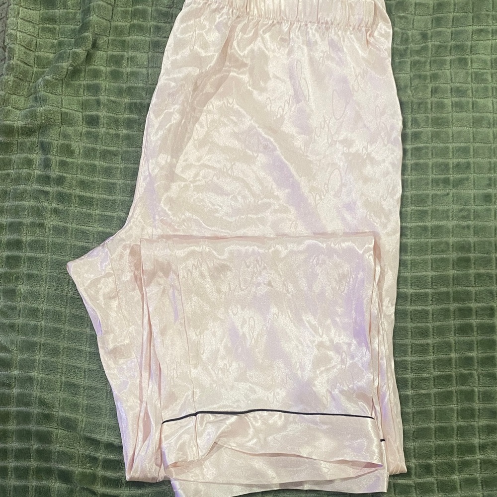 Juicy Couture light pink Satin Pajama set
